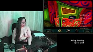 i'm exploring the naked secret of the old clock in this game