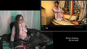 i'm exploring the naked secret of the old clock in this game