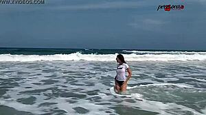 walking naked on southern beaches after amazing sex!