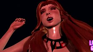 Doctor strange injects magic into scarlet witch