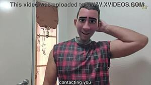 Intense Seduction of Stepdad's Twin in Taboo Footjob Roleplay