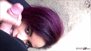 Rothaariges latina teen 18+ draussen beim treffen über scout69 direkt gefickt