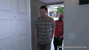 miranda feels overwhelming pleasure from bbc stretching her tight pussy