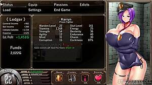 karryn's prison hentai sex game part 5 girlfriend fucking friends