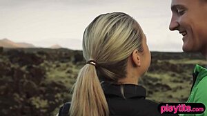 Nasty Photographer Fucks Petite Model Outdoors