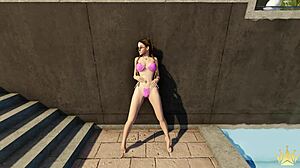 I get fucked by my boyfriend's roommate with his monster cock in the dorm.