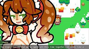 poppy from lol wants to be covered in hot cum for christmas