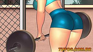 Brazilian chubby girl addicted to intense sex with European beauties