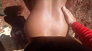 Intriguing ass offer to the cuckold