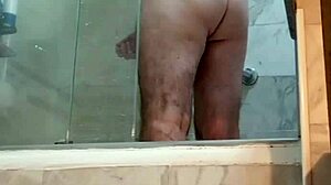 Naked in the gay sauna, enjoying the view! 🏖️