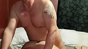 Reverse cowgirl creampie