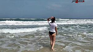 walking naked on southern beaches after amazing sex!