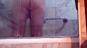 Naked in the gay sauna, enjoying the view! 🏖️