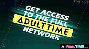 analtime xxx - horny kitty li is caught masturbating by stepbrother & gets an anal creampie from him