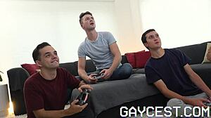 Gaycest Twinks in Wild Cum-Filled Gangbang