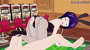 Mitsuki bakugo and kyoka jiro and izuku midoriya bunny girl intense sex - my hero academia hentai