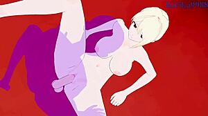 Alice Nakiri and Rindo Kobayashi Share Intense Moments in Hentai