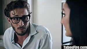 hot office clerk gets rough fucked by colleague.