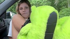 this psycho slut is desperate in her audition 😈