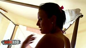 I cum on big beautiful french ass in heels