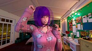 Feeling emotional during this hentai masturbation gameplay