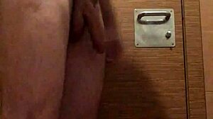 Outdoor toilet adventure in public park setting