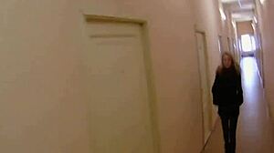 Petite Hotty Picked Up and Fucked Roughly on Cam