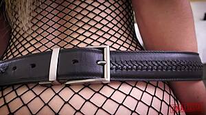 Blonde jemma valentine bound and ass fucked hard