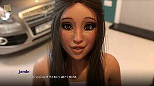 wvm 192 casting interview with brunette teen goes smoothly