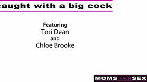 Chloe brooke gets caught fucking bfs huge cock by stepmom tori dean - s1 e3