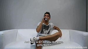 In CZECH GAY CASTING, LUKAS 7709 SUCKS AND FUCKS HARDCORE IN POV.