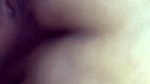 Ebony Squirts from Big Black Cock Doggy Creampie