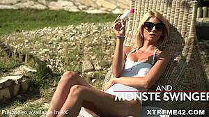 girlfriend falls for montse swinger and missy luv, diving into full lesbian action