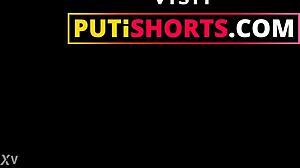 Latina Babe In Tight Shorts Hardcore Fucked