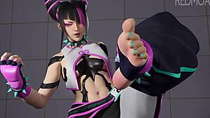 hey check out redmoa juri's extended animation scenes