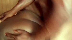 ebony milf pounded by black cock in group orgy