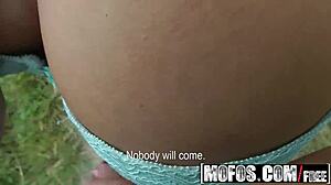 Mia Flashes in Taxi for Public Pickup Anal Fucking