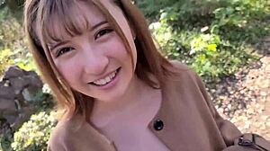 Obedient Maid Enjoys Master's Cock Outdoors