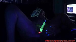 Halloween cosplay toy show with Nilou Achtland