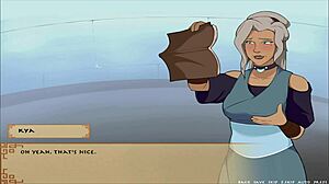 four element trainer book 5 slav part 2 with anime dating game vibes 😊