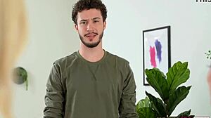 Amber summer and skyler storm admire lingerie in bedroom