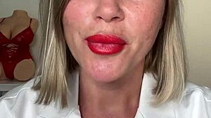 Pov Procedure with Master of Dicks Involves Blonde Milf's Small Tits and Cock Handling