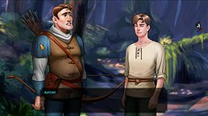 Redhead milf wrestles with big cock legend. Part 4 action!