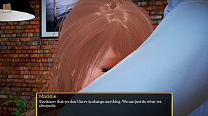 My new family 416 with shaved pussy and monster cock