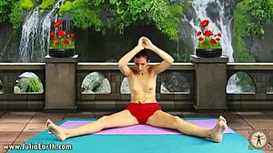 on day 15 of gpp challenge, julia completes the last easy training