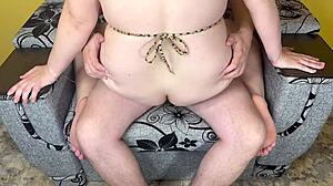 Big Boobed Milf Gets Breeding Creampie In Cowgirl!