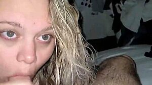 Blonde Teen Milf Performs Deepthroat And Doggy Creampie