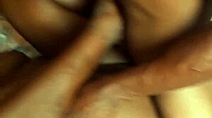 ebony milf pounded by black cock in group orgy