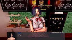 Feeling emotional during this hentai masturbation gameplay