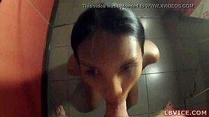 Ladyboy Pampam Gives Amazing Blowjob!